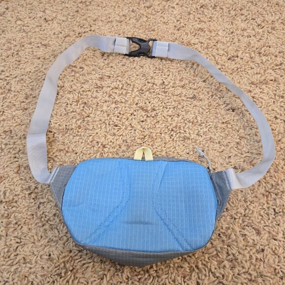 Patagonia Ultralight Black Hole Hip Pack Mini Blue and Yellow NWOT - Picture 2 of 5